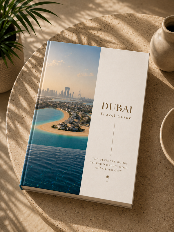 Dubai Reiseguide PDF Cover – VIE·VOY Reiseguide für Dubai