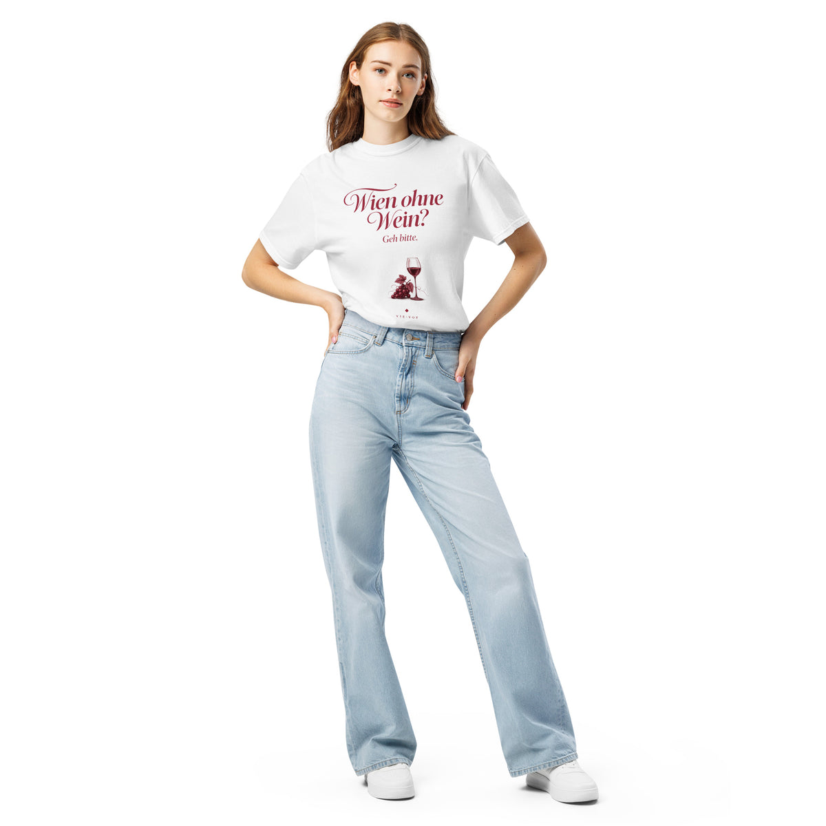 T-Shirt „Wien ohne Wein? Geh bitte.“